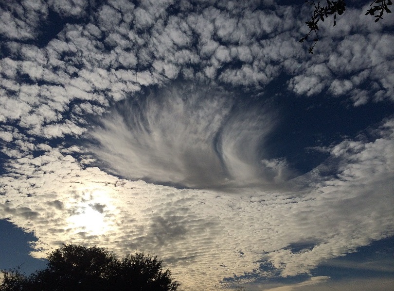 clouds in the sky